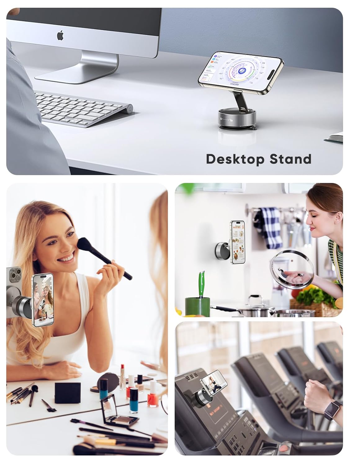 Vacuum Magnetic Suction Phone Holder